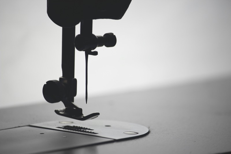 Sewing machine work